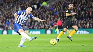 Brighton and Hove Albion vs. Wolverhampton Wanderers: Premier League Battle at American Express Community Stadium (08DEC19)