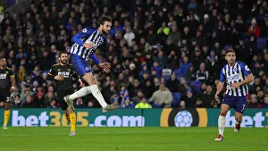 Brighton and Hove Albion vs. Wolverhampton Wanderers: Premier League Battle at American Express Community Stadium (08DEC19)