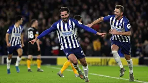 Brighton and Hove Albion vs. Wolverhampton Wanderers: Premier League Battle at American Express Community Stadium (08DEC19)