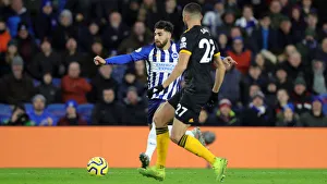 Brighton and Hove Albion vs. Wolverhampton Wanderers: Premier League Battle at American Express Community Stadium (08DEC19)