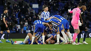 Brighton and Hove Albion vs. Manchester City: Premier League Battle at American Express Community Stadium (18MAY21)