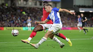 Brighton and Hove Albion vs. Nottingham Forest: Intense Premier League Clash at American Express Community Stadium (18th October 2022)