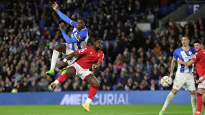Brighton and Hove Albion vs. Nottingham Forest: Premier League Clash at American Express Community Stadium (18OCT22)