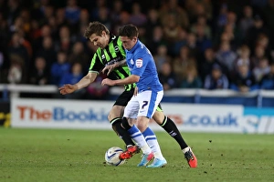 Peterborough United - 16-04-2013 Prints: Brighton & Hove Albion vs. Peterborough United (Away) - A 2012-13 Season Flashback: Peterborough United (16-04-2013)