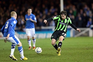 Peterborough United - 16-04-2013 Prints: Brighton & Hove Albion vs. Peterborough United (Away) - A 2012-13 Season Flashback: Peterborough United (16-04-2013)