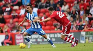 Images Dated 26th July 2015: Brighton and Hove Albion vs Aberdeen: A Pre-Season Battle at Pittodrie, July 2015