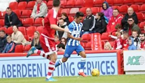 Images Dated 26th July 2015: Brighton and Hove Albion vs Aberdeen: Pre-Season Clash at Pittodrie, July 2015