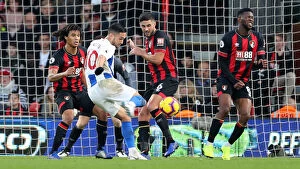 AFC Bournemouth 22DEC18 Collection: Brighton and Hove Albion vs AFC Bournemouth: Intense Premier League Clash at Vitality Stadium