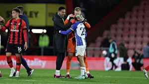 Images Dated 4th April 2023: Brighton and Hove Albion vs AFC Bournemouth: Intense Premier League Clash at Vitality Stadium
