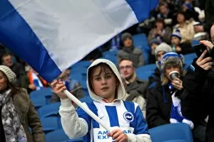 Images Dated 25th January 2015: Brighton & Hove Albion vs Arsenal: Clash at the Amex (25 January 2015)