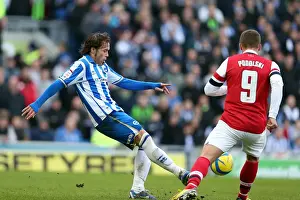 Arsenal - 26-01-2013 Prints: Brighton & Hove Albion vs. Arsenal: 2012-13 Home Game