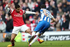 Arsenal - 26-01-2013 Prints: Brighton & Hove Albion vs Arsenal: 2012-13 Home Match
