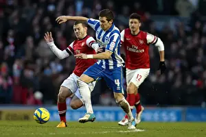 Arsenal - 26-01-2013 Prints: Brighton & Hove Albion vs Arsenal (2012-13): A Past Home Game - 26-01-2013