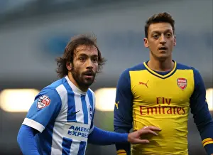 Brighton & Hove Albion vs Arsenal: Inigo Calderon in FA Cup Battle (25.01.15)