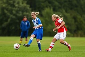 Images Dated 10th August 2014: Brighton & Hove Albion vs Arsenal Women: August 10, 2014 (Arsenal DS)