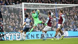 Images Dated 18th January 2020: Brighton and Hove Albion vs. Aston Villa: January Showdown in the Premier League (18th Jan 2020)