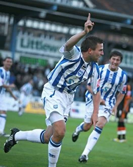 Images Dated 12th August 2008: Brighton & Hove Albion vs Barnet: 2008-09 League Cup