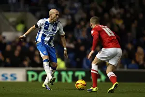 Barnsley - 03-12-2013 Prints: Brighton & Hove Albion vs Barnsley (03-12-2013): A Home Game from the 2013-14 Season