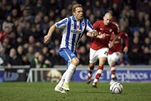 Images Dated 6th November 2011: Brighton & Hove Albion vs Barnsley (2011-12): A Successful Home Victory - 06-11-11