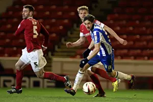 Barnsley - 12-03-2013 Prints: Brighton & Hove Albion vs Barnsley: 2012-13 Away Game