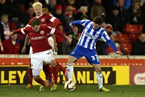 Barnsley - 12-03-2013 Prints: Brighton & Hove Albion vs Barnsley: Away Game - March 12, 2013 (Season 2012-13)