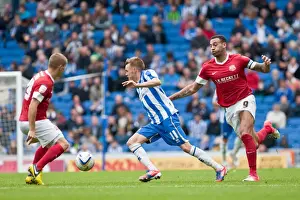 Barnsley - 25-08-2012 Prints: Brighton & Hove Albion vs Barnsley: Craig Noone in Action at Amex Stadium (August 25)