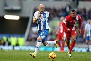 Blackburn Rovers - 09-11-2013 Prints: Brighton & Hove Albion vs. Blackburn Rovers (2013-14 Season): A Home Game
