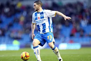 Blackburn Rovers - 09-11-2013 Prints: Brighton & Hove Albion vs. Blackburn Rovers (2013-14 Season) - A Home Game