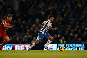 Blackburn Rovers - 09-11-2013 Prints: Brighton & Hove Albion vs. Blackburn Rovers (2013-14 Season): A Home Game