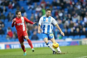 Blackburn Rovers - 09-11-2013 Prints: Brighton & Hove Albion vs. Blackburn Rovers (2013-14 Season): A Home Game