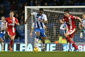 Blackburn Rovers - 09-11-2013 Prints: Brighton & Hove Albion vs. Blackburn Rovers (2013-14 Season) - A Home Game