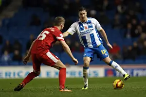 Blackburn Rovers - 09-11-2013 Prints: Brighton & Hove Albion vs. Blackburn Rovers (2013-14 Season) - A Home Game