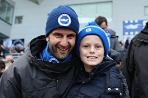 Images Dated 9th November 2013: Brighton & Hove Albion vs. Blackburn Rovers (2013-14): A Home Game