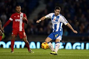 Images Dated 9th November 2013: Brighton & Hove Albion vs. Blackburn Rovers (Home Game - 09-11-2013)