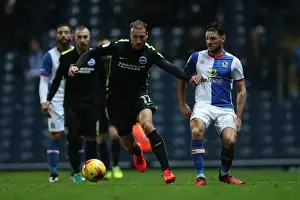 Blackburn Rovers 13DEC16 Prints: Brighton and Hove Albion vs. Blackburn Rovers: EFL Sky Bet Championship Clash at Ewood Park (13DEC16)