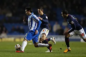 Blackburn Rovers - 12-02-2013 Prints: Brighton & Hove Albion vs. Blackburn Rovers: A Historic 2012-13 Home Game