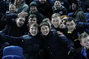Blackburn Rovers - 12-02-2013 Prints: Brighton & Hove Albion vs. Blackburn Rovers: A Historic 2012-13 Home Match