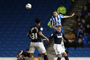 Blackburn Rovers - 12-02-2013 Prints: Brighton & Hove Albion vs. Blackburn Rovers: A Historic 2012-13 Home Match