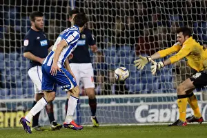 Blackburn Rovers - 12-02-2013 Prints: Brighton & Hove Albion vs. Blackburn Rovers: A Historic 2012-13 Home Match