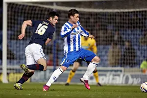 Blackburn Rovers - 12-02-2013 Prints: Brighton & Hove Albion vs. Blackburn Rovers: A Historic 2012-13 Home Match