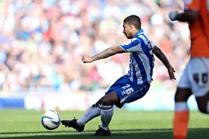 Blackpool - 20-04-2013 Prints: Brighton & Hove Albion vs. Blackpool (2013) - A Past Season Home Game
