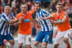 Images Dated 17th March 2012: Brighton & Hove Albion vs. Blackpool: 2011-12 Away Game Highlights