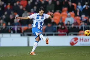 Blackpool - 29-12-2013 Prints: Brighton & Hove Albion vs. Blackpool: Away Game - December 29, 2013