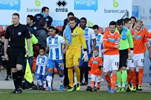 Blackpool - 29-12-2013 Prints: Brighton & Hove Albion vs. Blackpool: Away Game - December 29, 2013