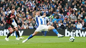 Bournemouth 13APR19 Collection: Brighton and Hove Albion vs. Bournemouth: Premier League Battle at American Express Community