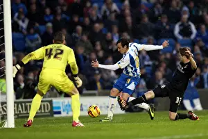 Bournemouth - 01-01-2014 Prints: Brighton & Hove Albion vs. Bournemouth: Home Battle (January 1, 2014)
