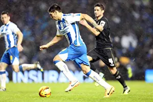 Bournemouth - 01-01-2014 Prints: Brighton & Hove Albion vs. Bournemouth: Home Game - 2014 New Year Clash (Season 2013-14)