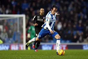 Bournemouth - 01-01-2014 Prints: Brighton & Hove Albion vs. Bournemouth: Home Game - January 1, 2014