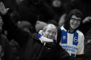 Bournemouth - 01-01-2014 Prints: Brighton & Hove Albion vs Bournemouth: Home Game - January 1, 2014