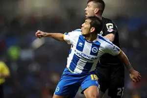 Bournemouth - 01-01-2014 Prints: Brighton & Hove Albion vs. Bournemouth: Home Game - January 1, 2014